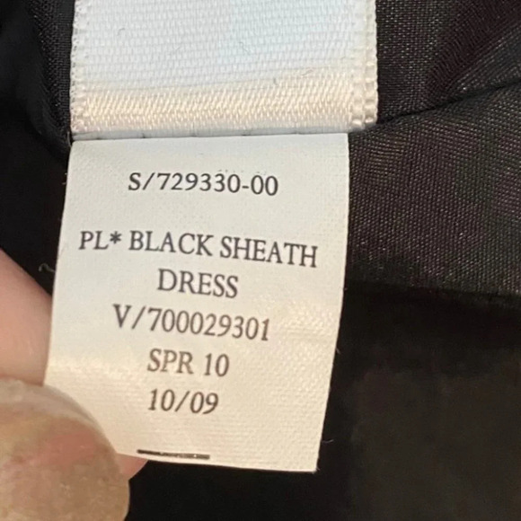 Banana Republic Black Wool Sheath Stretch Dress - Picture 7 of 9